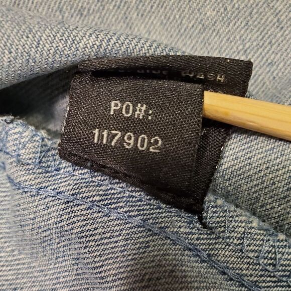 JouJou Denim Shacket NWT in Size  S - Picture 10 of 11